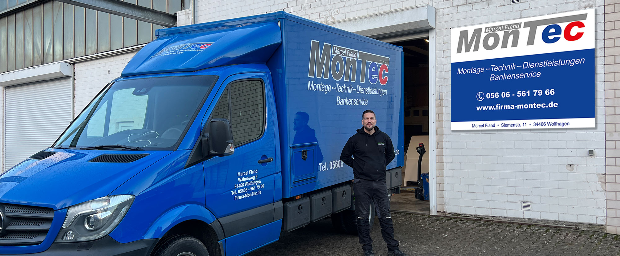 Firma MonTec <br>Bankenservice
